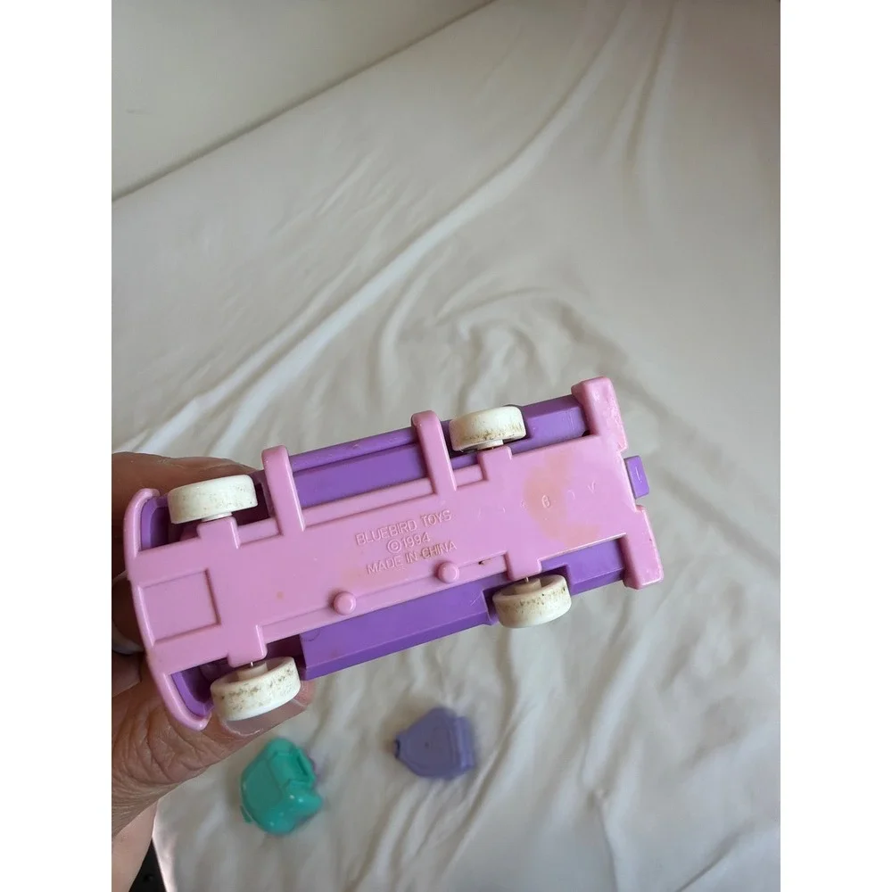 Polly Pocket 1995 Western Pony Arabian Pony Parade 1993 Cuddly‎ Kitten 1994 Bus
